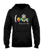 Flower Love Grandma Life N Hooded Sweatshirt tile
