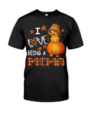 I Love Being A Mema - Pumpkin Classic T-Shirt front