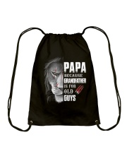 PaPa Because Grandfather Is For Old Guys Drawstring Bag tile