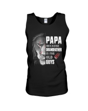 PaPa Because Grandfather Is For Old Guys Unisex Tank tile