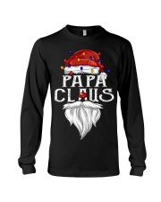 Papa Claus Christmas Lights Long Sleeve Tee tile