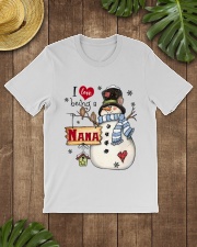 I Love Being A Nana - Snowman V1 Classic T-Shirt lifestyle-mens-crewneck-front-18