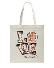 Love Meme Life - Marquee Cheetah Pattern Tote Bag tile