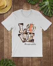 Love Meme Life - Marquee Cheetah Pattern Classic T-Shirt lifestyle-mens-crewneck-front-18