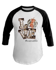 Love Meme Life - Marquee Cheetah Pattern Baseball Tee tile