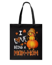 I Love Being A Mom-Mom - Pumpkin Tote Bag tile