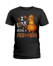 I Love Being A Mom-Mom - Pumpkin Ladies T-Shirt tile