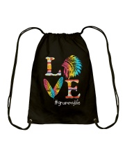Love Native Grammy Drawstring Bag tile