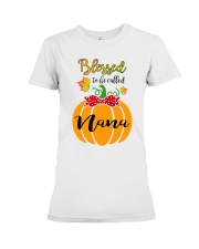 Blessed To Be Called Nana RL Premium Fit Ladies Tee tile