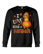 I Love Being A Nana - Pumpkin Crewneck Sweatshirt tile