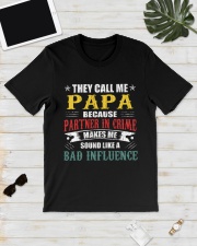 PaPa Bad Influence V1 Classic T-Shirt lifestyle-mens-crewneck-front-17