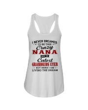 Never Dreamed Be Crazy Nana - Christmas Ladies Flowy Tank tile