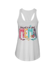 Blessed To Be Called Mema H Ladies Flowy Tank tile