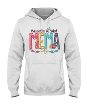 Blessed To Be Called Mema H Hooded Sweatshirt tile