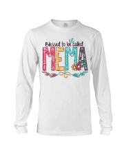 Blessed To Be Called Mema H Long Sleeve Tee tile