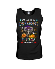 autism-elephant-halloween Unisex Tank tile