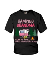 grandma camping Youth T-Shirt tile