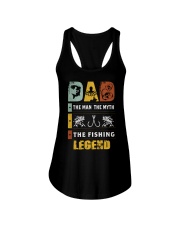Fishing Dad Ladies Flowy Tank tile