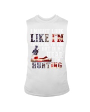 hunting-listen Sleeveless Tee tile