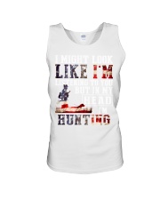 hunting-listen Unisex Tank tile