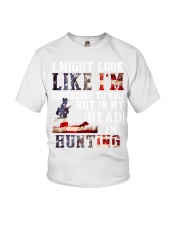 hunting-listen Youth T-Shirt tile