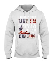 hunting-listen Hooded Sweatshirt tile