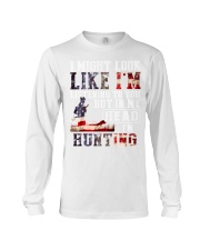 hunting-listen Long Sleeve Tee tile