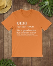 Oma For Women Grandma Birthday Mother's Day Premium Fit Mens Tee lifestyle-mens-crewneck-front-18