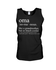 Oma For Women Grandma Birthday Mother's Day Unisex Tank thumbnail