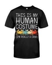 Crab Halloween Human Costume Decapod Ocean Easy Premium Fit Mens Tee thumbnail