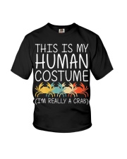 Crab Halloween Human Costume Decapod Ocean Easy Youth T-Shirt thumbnail