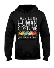 Crab Halloween Human Costume Decapod Ocean Easy Hooded Sweatshirt thumbnail