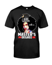 Masters Degree Educated Melanin Black Queen Premium Fit Mens Tee thumbnail