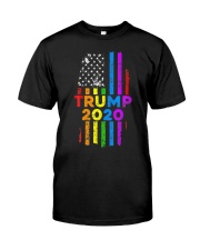 LGBT Gay Pride Rainbow USA Flag Election 2020 Premium Fit Mens Tee thumbnail