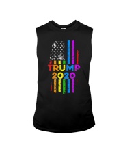 LGBT Gay Pride Rainbow USA Flag Election 2020 Sleeveless Tee thumbnail