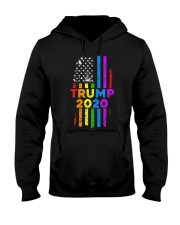 LGBT Gay Pride Rainbow USA Flag Election 2020 Hooded Sweatshirt thumbnail