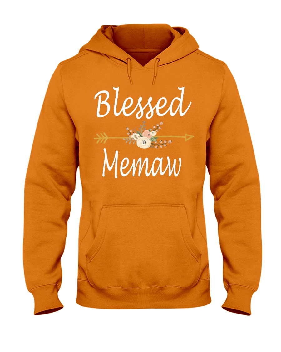 Blessed Memaw Hooded Sweatshirt