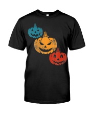 Vintage Halloween Pumpkin Costume Premium Fit Mens Tee thumbnail