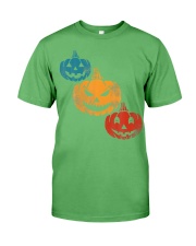 Vintage Halloween Pumpkin Costume Premium Fit Mens Tee front