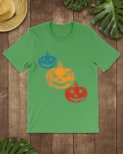 Vintage Halloween Pumpkin Costume Premium Fit Mens Tee lifestyle-mens-crewneck-front-18