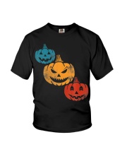 Vintage Halloween Pumpkin Costume Youth T-Shirt thumbnail