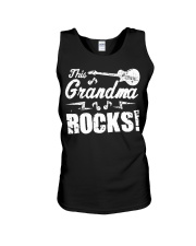 This Grandma Rocks Guitar Rock N Roll Funny Unisex Tank thumbnail