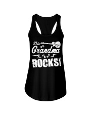This Grandma Rocks Guitar Rock N Roll Funny Ladies Flowy Tank thumbnail