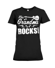This Grandma Rocks Guitar Rock N Roll Funny Premium Fit Ladies Tee thumbnail