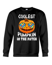 Kids Coolest Pumpkin In The Patch Halloween Crewneck Sweatshirt thumbnail