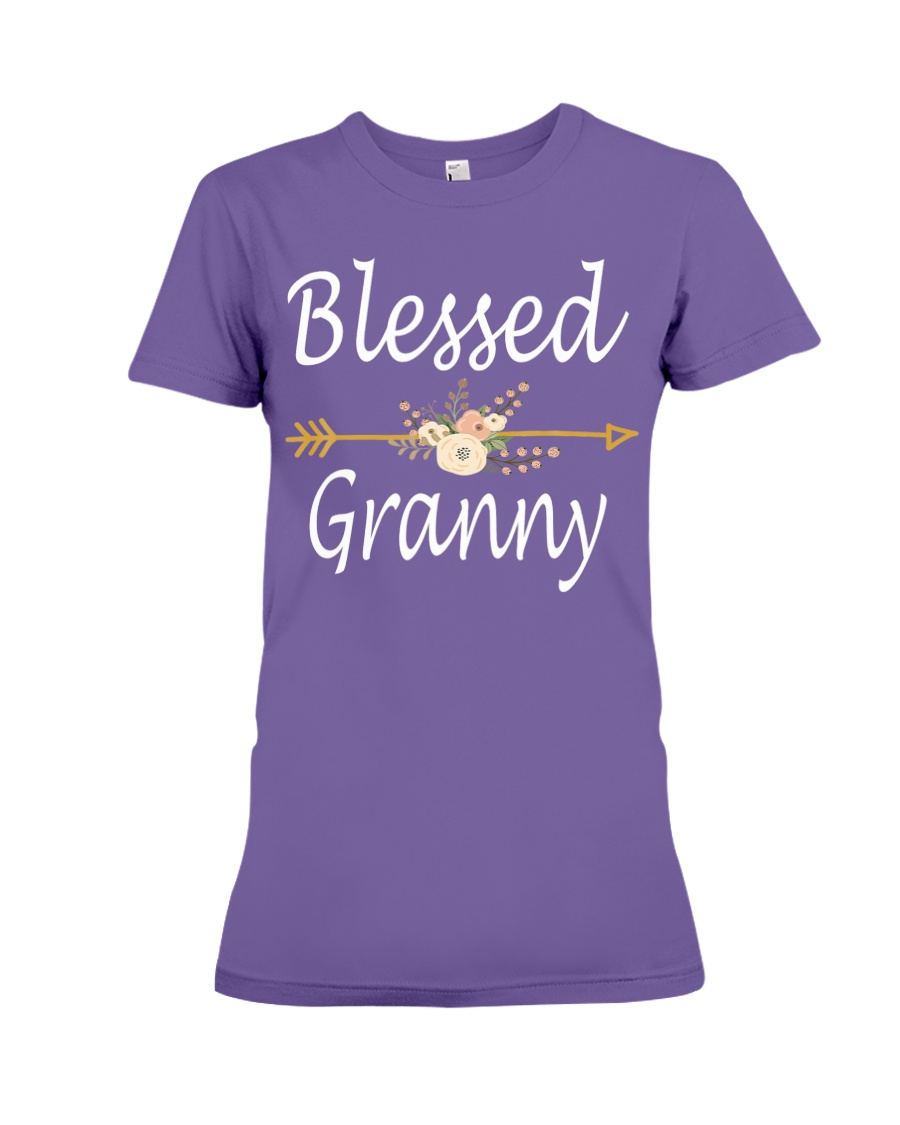 Blessed Granny Premium Fit Ladies Tee