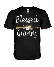 Blessed Granny V-Neck T-Shirt thumbnail