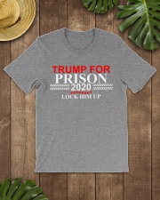 Trump For Prison 2020 Lock Him Up Premium Fit Mens Tee lifestyle-mens-crewneck-front-18