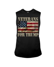 Veterans For Trump 2020 Vintage Sleeveless Tee thumbnail