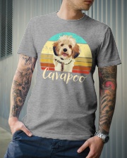 Cute Cavapoo Dog Vintage Pet Owner Graphic Premium Fit Mens Tee lifestyle-mens-crewneck-front-6